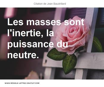 Citations Jean Baudrillard