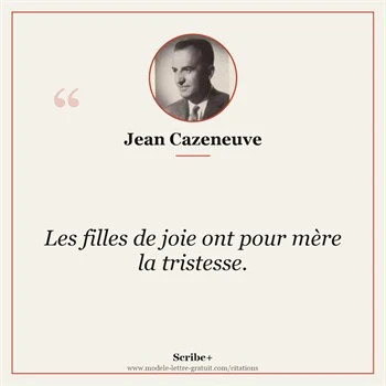 Citation Jean Cazeneuve