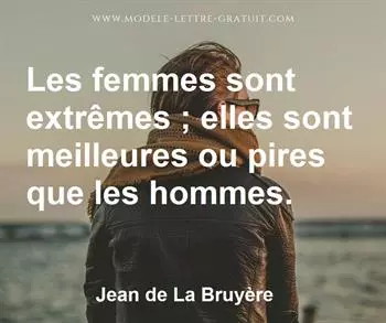 Citation de Jean de La Bruyère