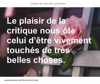 Citations Jean de La Bruyère