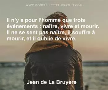 Citation de Jean de La Bruyère