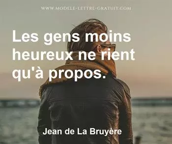 Citation de Jean de La Bruyère