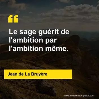 Citation Jean de La Bruyère