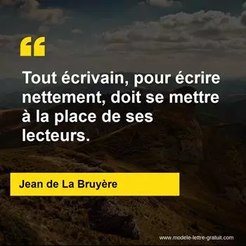 Citation Jean de La Bruyère