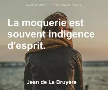 Citation de Jean de La Bruyère