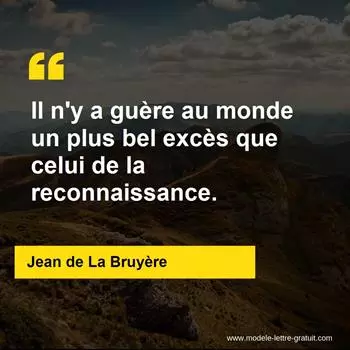 Citation Jean de La Bruyère