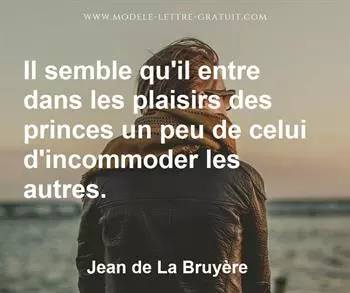 Citation de Jean de La Bruyère