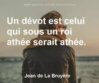Citation de Jean de La Bruyère