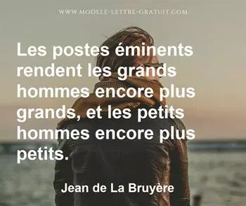 Citation de Jean de La Bruyère