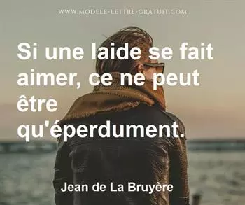 Citation de Jean de La Bruyère