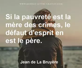 Citation de Jean de La Bruyère