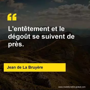 Citation Jean de La Bruyère