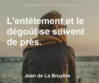 Citation de Jean de La Bruyère