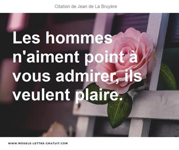 Citations Jean de La Bruyère