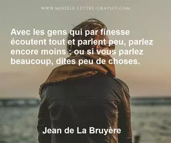 Citation de Jean de La Bruyère
