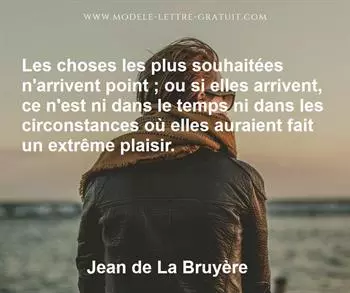 Citation de Jean de La Bruyère