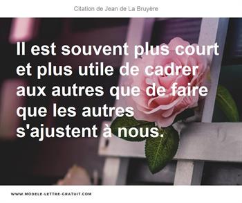 Citations Jean de La Bruyère