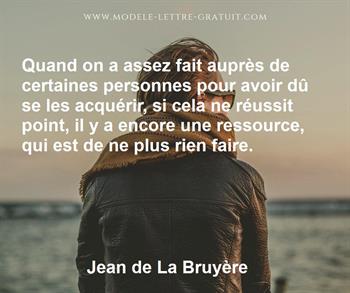 Citation de Jean de La Bruyère