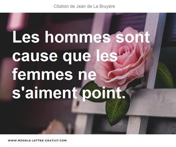 Citations Jean de La Bruyère