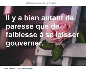 Citations Jean de La Bruyère