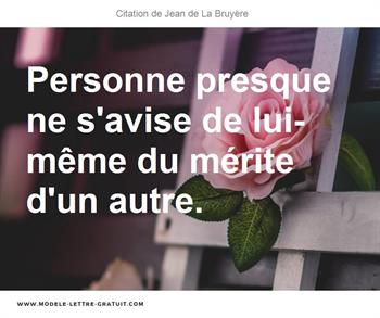 Citations Jean de La Bruyère