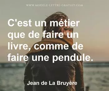 Citation de Jean de La Bruyère