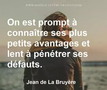 Citation de Jean de La Bruyère
