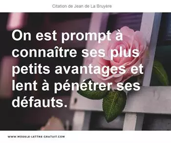 Citations Jean de La Bruyère