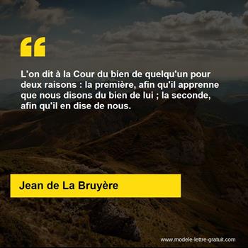 Citation de Jean de La Bruyère