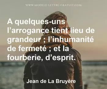 Citation de Jean de La Bruyère