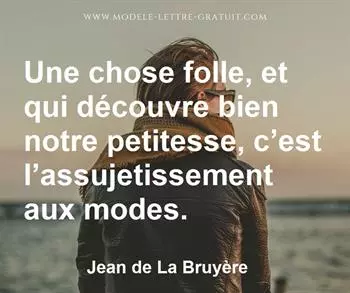 Citation de Jean de La Bruyère