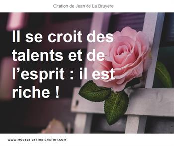 Citations Jean de La Bruyère