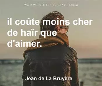 Citation de Jean de La Bruyère
