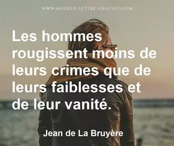 Citation de Jean de La Bruyère