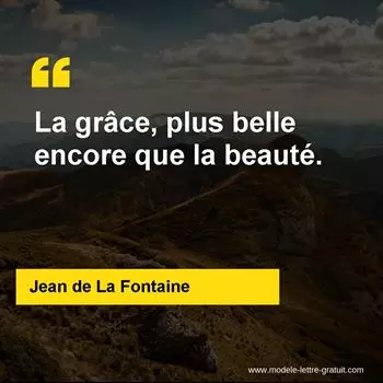 Citation Jean de La Fontaine
