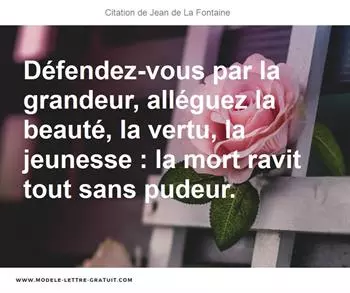 Citations Jean de La Fontaine
