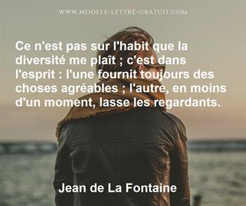 Citation de Jean de La Fontaine