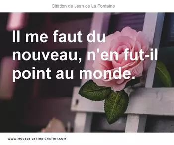 Citations Jean de La Fontaine