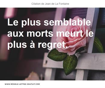 Citations Jean de La Fontaine