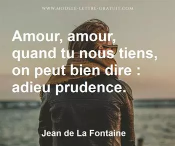 Citation de Jean de La Fontaine