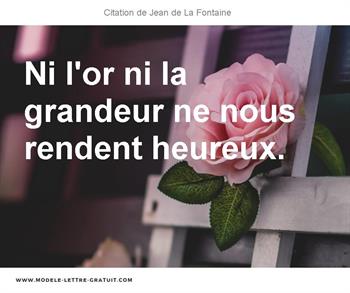 Citations Jean de La Fontaine