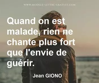 Citation de Jean GIONO