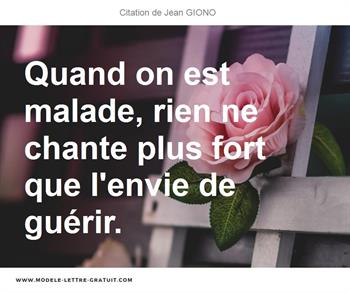 Citations Jean GIONO