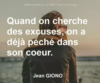 Citation de Jean GIONO
