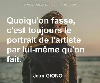 Citation de Jean GIONO