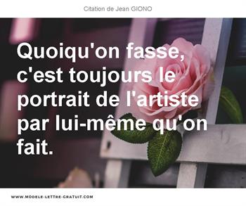 Citations Jean GIONO