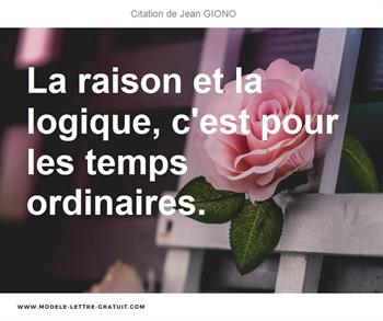 Citations Jean GIONO