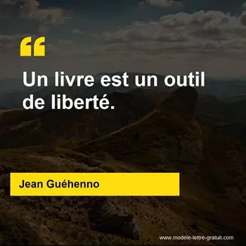 Citation Jean Guéhenno