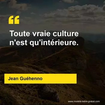 Citations Jean Guéhenno