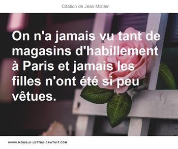 Citations Jean Mistler